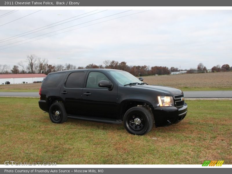  2011 Tahoe Police Black