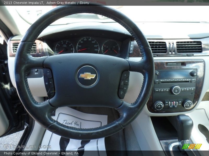 Ashen Gray Metallic / Ebony 2013 Chevrolet Impala LT