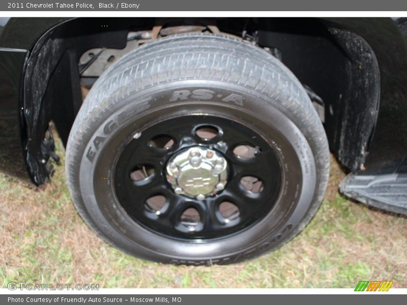 Black / Ebony 2011 Chevrolet Tahoe Police
