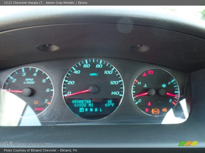 Ashen Gray Metallic / Ebony 2013 Chevrolet Impala LT