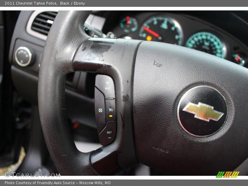 Black / Ebony 2011 Chevrolet Tahoe Police