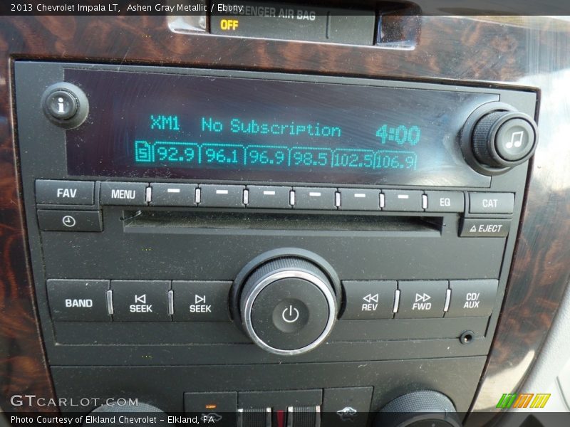 Ashen Gray Metallic / Ebony 2013 Chevrolet Impala LT