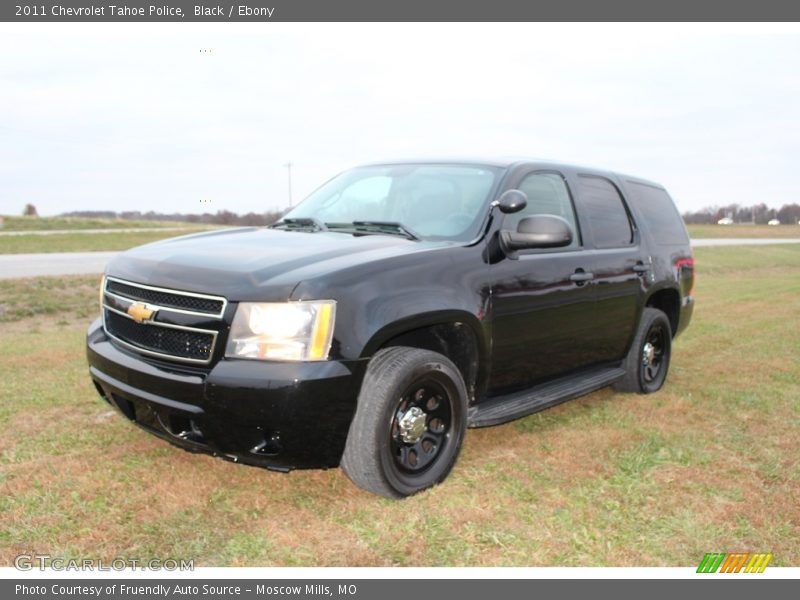 Black / Ebony 2011 Chevrolet Tahoe Police