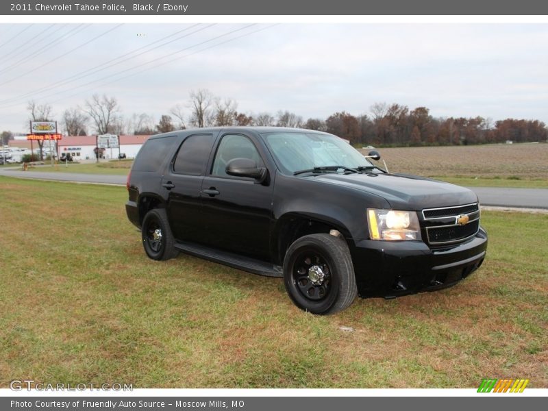 Front 3/4 View of 2011 Tahoe Police