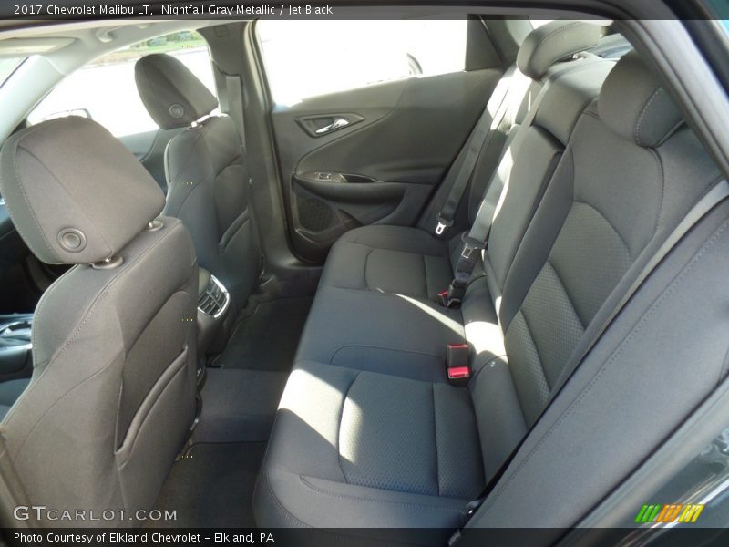Nightfall Gray Metallic / Jet Black 2017 Chevrolet Malibu LT