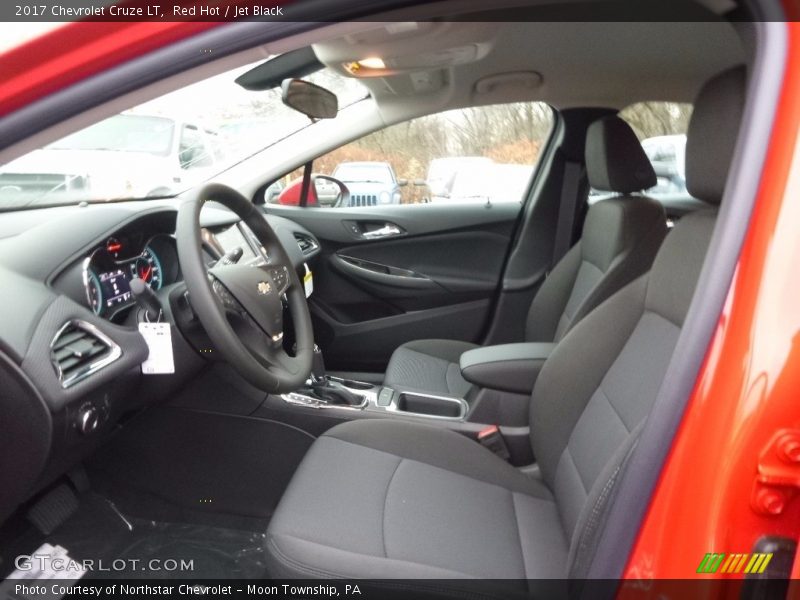 Red Hot / Jet Black 2017 Chevrolet Cruze LT