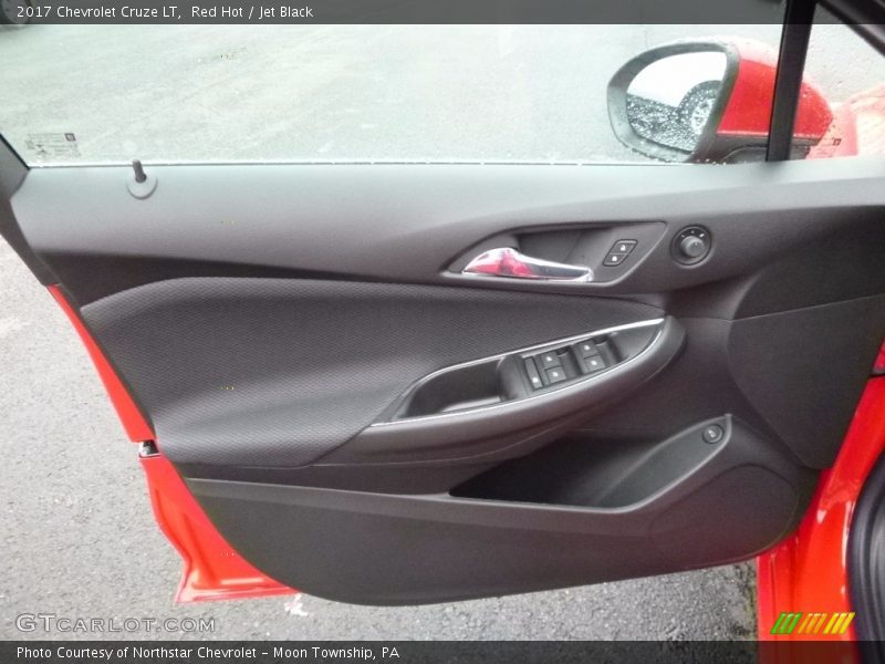 Red Hot / Jet Black 2017 Chevrolet Cruze LT