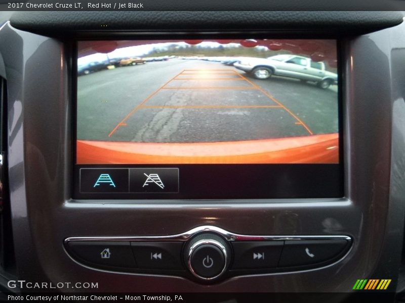 Red Hot / Jet Black 2017 Chevrolet Cruze LT