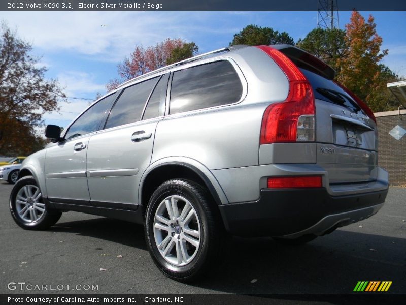 Electric Silver Metallic / Beige 2012 Volvo XC90 3.2