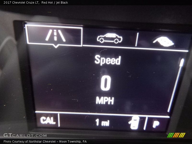 Red Hot / Jet Black 2017 Chevrolet Cruze LT
