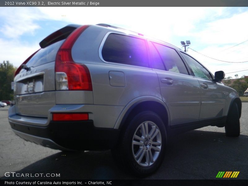 Electric Silver Metallic / Beige 2012 Volvo XC90 3.2
