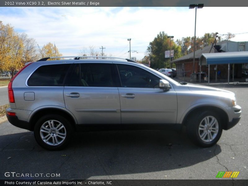 Electric Silver Metallic / Beige 2012 Volvo XC90 3.2