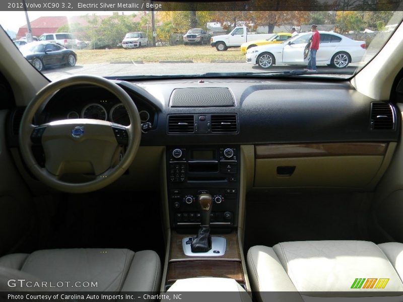 Electric Silver Metallic / Beige 2012 Volvo XC90 3.2