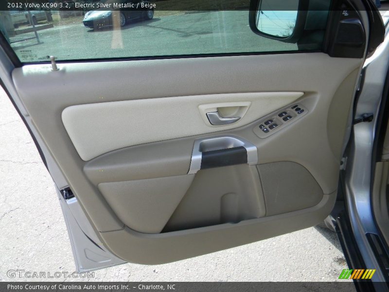 Electric Silver Metallic / Beige 2012 Volvo XC90 3.2