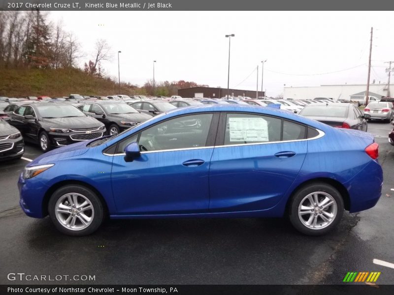 Kinetic Blue Metallic / Jet Black 2017 Chevrolet Cruze LT