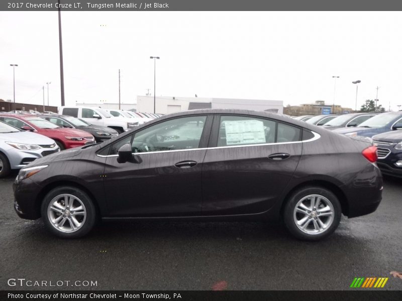 Tungsten Metallic / Jet Black 2017 Chevrolet Cruze LT