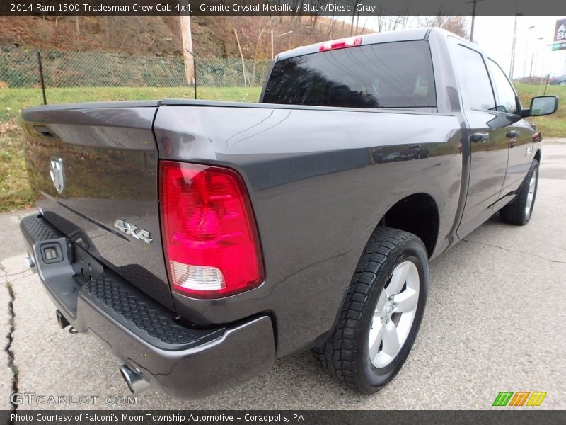 Granite Crystal Metallic / Black/Diesel Gray 2014 Ram 1500 Tradesman Crew Cab 4x4
