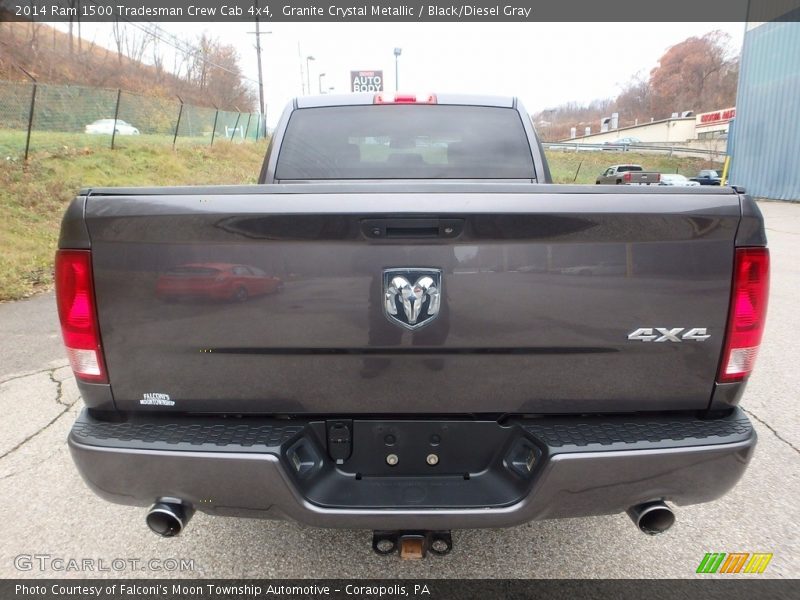 Granite Crystal Metallic / Black/Diesel Gray 2014 Ram 1500 Tradesman Crew Cab 4x4
