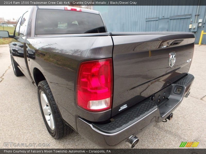 Granite Crystal Metallic / Black/Diesel Gray 2014 Ram 1500 Tradesman Crew Cab 4x4