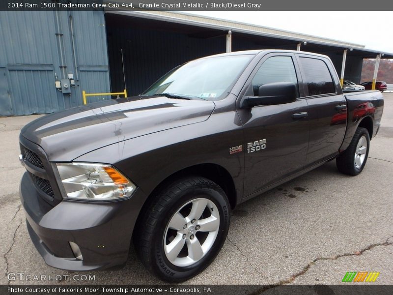 Granite Crystal Metallic / Black/Diesel Gray 2014 Ram 1500 Tradesman Crew Cab 4x4