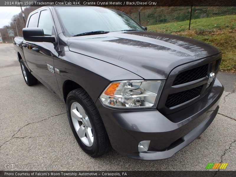 Granite Crystal Metallic / Black/Diesel Gray 2014 Ram 1500 Tradesman Crew Cab 4x4