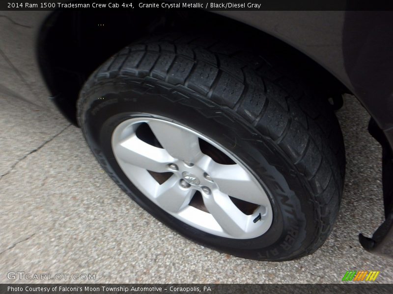Granite Crystal Metallic / Black/Diesel Gray 2014 Ram 1500 Tradesman Crew Cab 4x4