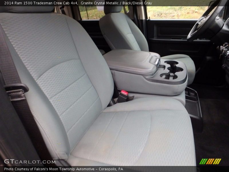Granite Crystal Metallic / Black/Diesel Gray 2014 Ram 1500 Tradesman Crew Cab 4x4