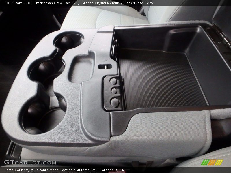 Granite Crystal Metallic / Black/Diesel Gray 2014 Ram 1500 Tradesman Crew Cab 4x4