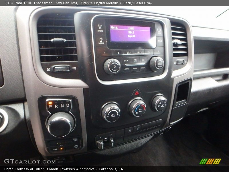 Granite Crystal Metallic / Black/Diesel Gray 2014 Ram 1500 Tradesman Crew Cab 4x4