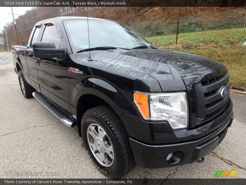 Tuxedo Black / Medium Stone 2010 Ford F150 STX SuperCab 4x4