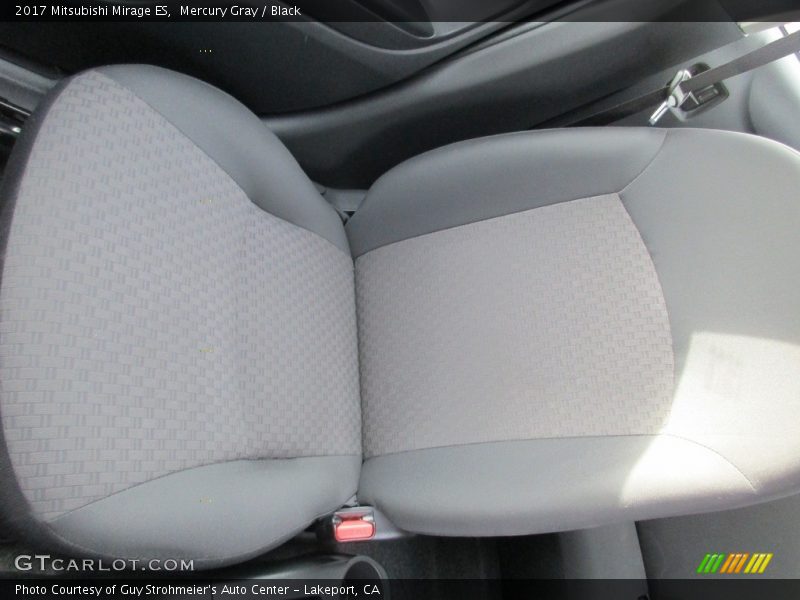 Front Seat of 2017 Mirage ES