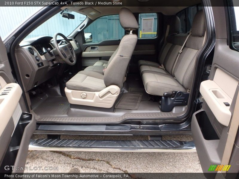 Tuxedo Black / Medium Stone 2010 Ford F150 STX SuperCab 4x4