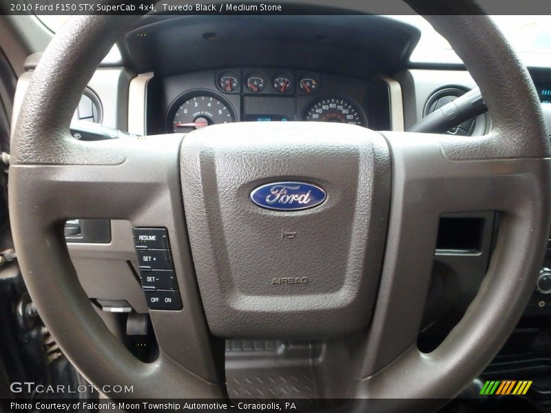 Tuxedo Black / Medium Stone 2010 Ford F150 STX SuperCab 4x4