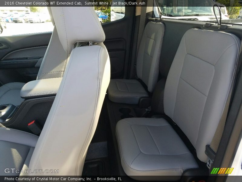 Summit White / Jet Black/Dark Ash 2016 Chevrolet Colorado WT Extended Cab