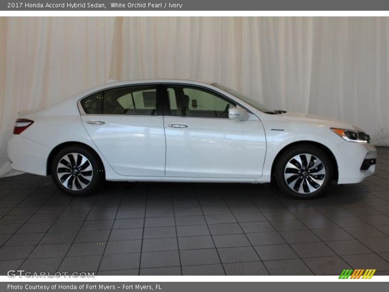 White Orchid Pearl / Ivory 2017 Honda Accord Hybrid Sedan