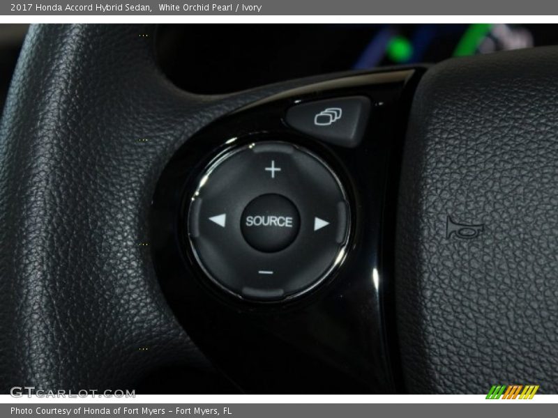 White Orchid Pearl / Ivory 2017 Honda Accord Hybrid Sedan