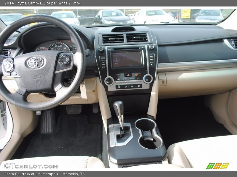 Super White / Ivory 2014 Toyota Camry LE