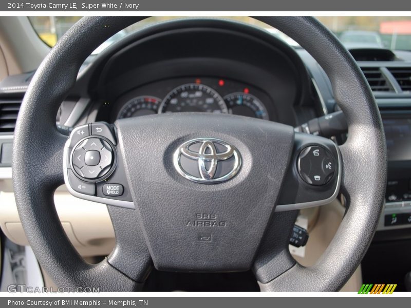 Super White / Ivory 2014 Toyota Camry LE