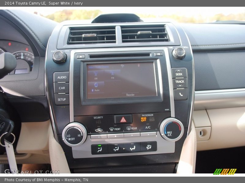 Super White / Ivory 2014 Toyota Camry LE
