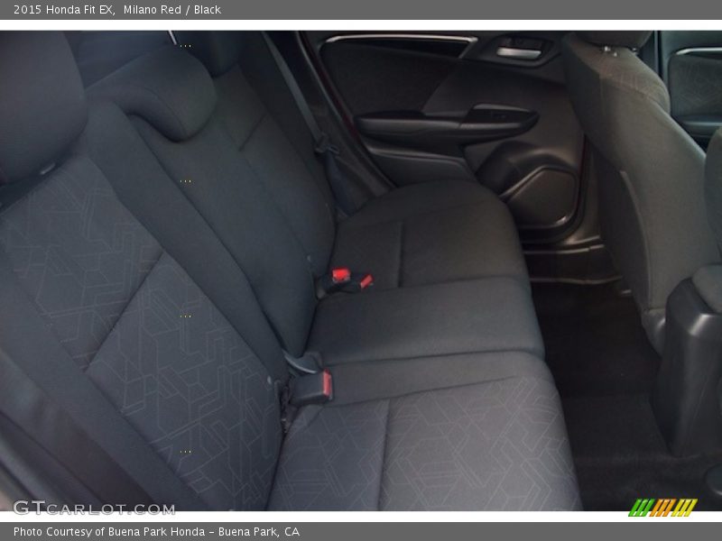 Milano Red / Black 2015 Honda Fit EX