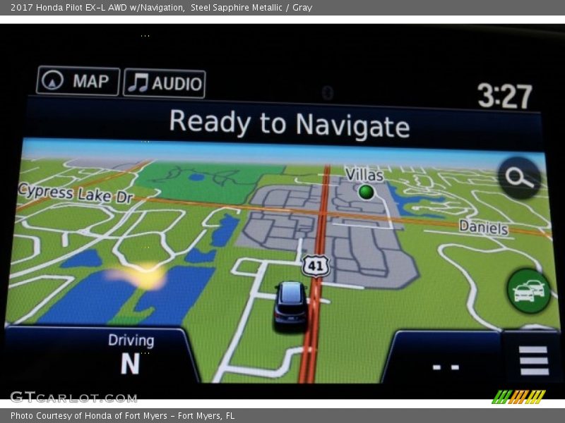 Navigation of 2017 Pilot EX-L AWD w/Navigation