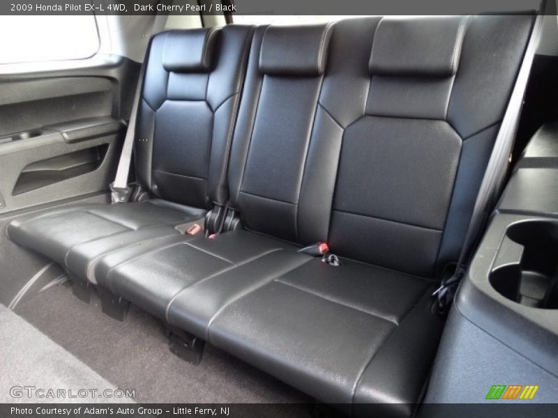 Dark Cherry Pearl / Black 2009 Honda Pilot EX-L 4WD