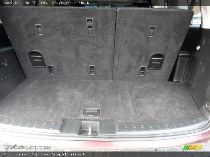 Dark Cherry Pearl / Black 2009 Honda Pilot EX-L 4WD