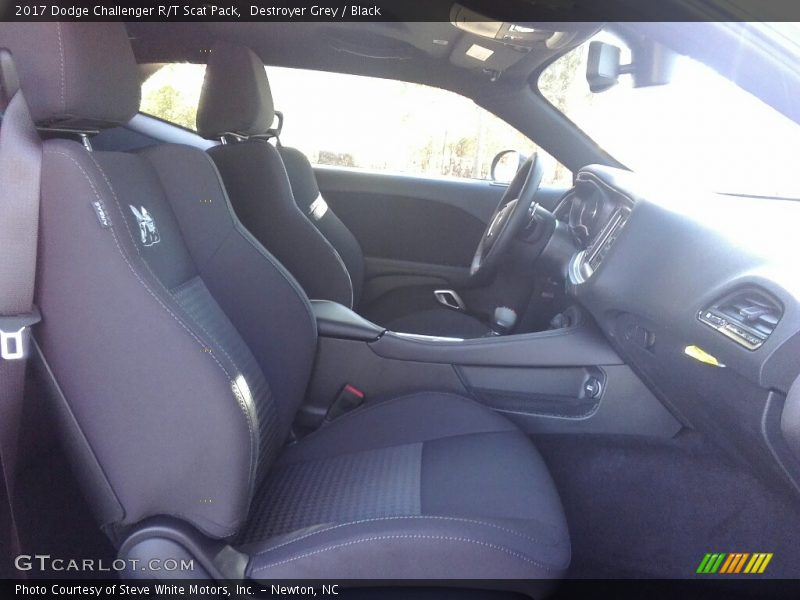 Front Seat of 2017 Challenger R/T Scat Pack