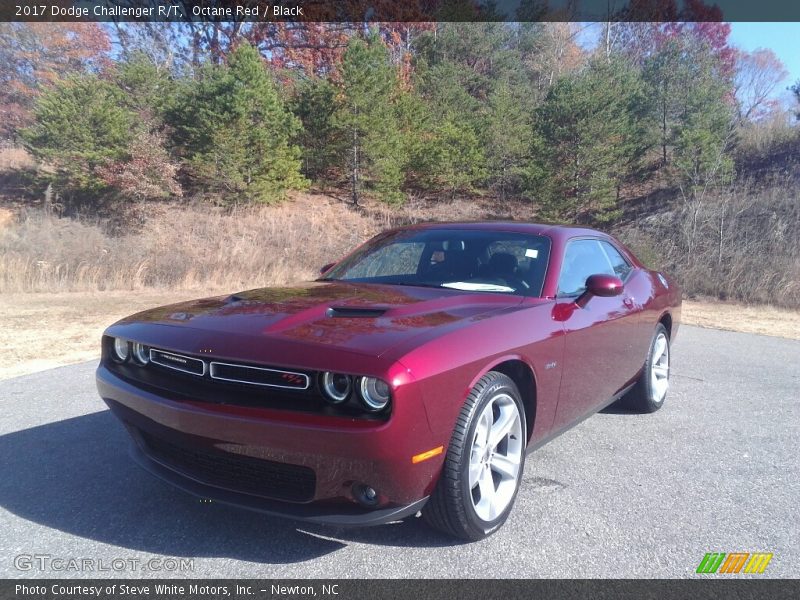Octane Red / Black 2017 Dodge Challenger R/T