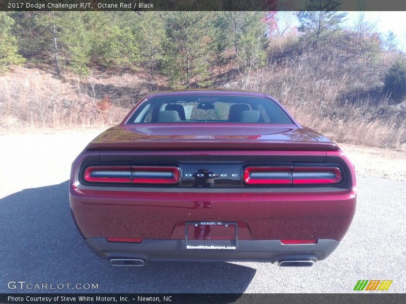 Octane Red / Black 2017 Dodge Challenger R/T