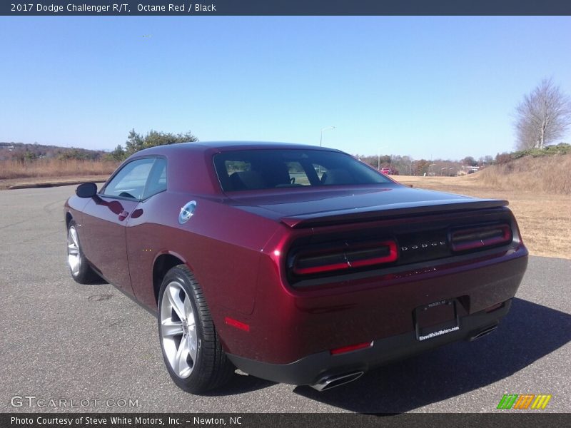 Octane Red / Black 2017 Dodge Challenger R/T