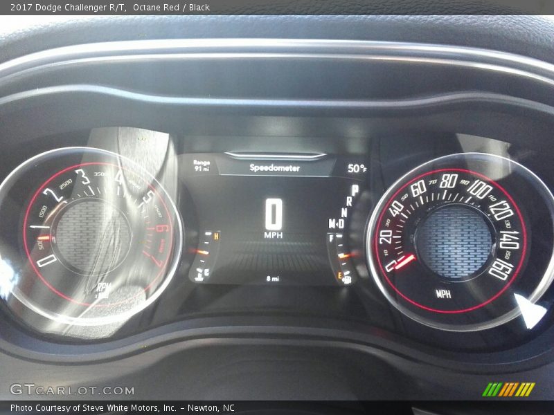 Octane Red / Black 2017 Dodge Challenger R/T