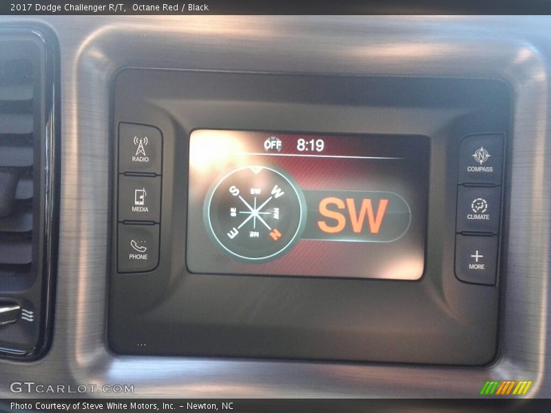 Octane Red / Black 2017 Dodge Challenger R/T