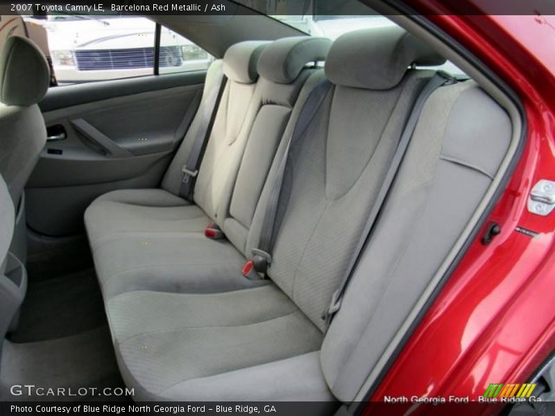 Barcelona Red Metallic / Ash 2007 Toyota Camry LE